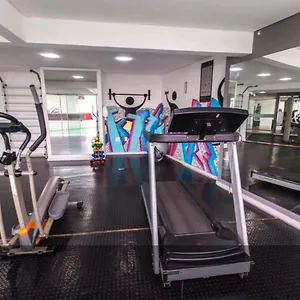  Apartamento Loft Com Garagem E Piscina Predio Frente Mar